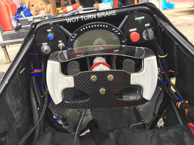Carbon Fibre Reinforced Steering Wheel