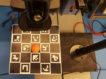 3 DOF Ball Balancing Platform with Robot Vision