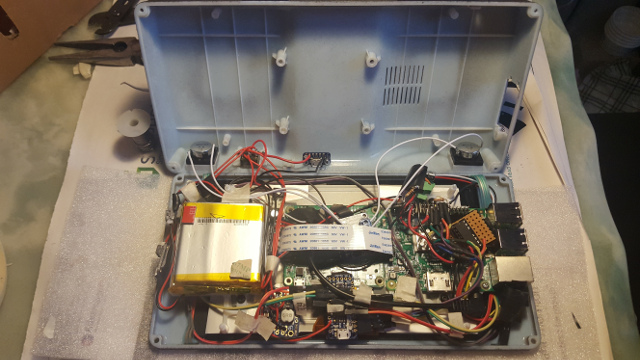 assembly of prototype electronics